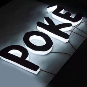 Wholesale Hot Selling 3d Led Light Letter Channel Stainless Steel Luminous Letter Sign from china suppliers