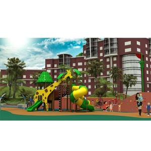 Wholesale Custom Outdoor Plastic Slide Preschool Playground Equipment For Children Play Set from china suppliers