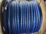 High Strength 12 Strands Synthetic 100% Uhmwpe Marine Rope For Mooring