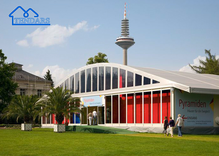 New Design Curved Aluminium Frame Arcum Tents For Commercial Banquet Wedding Party,Trade Show Event Etc