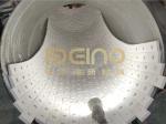 Wear Resistant Ceramic Lined Pipe Elbows Used In Cement Industry