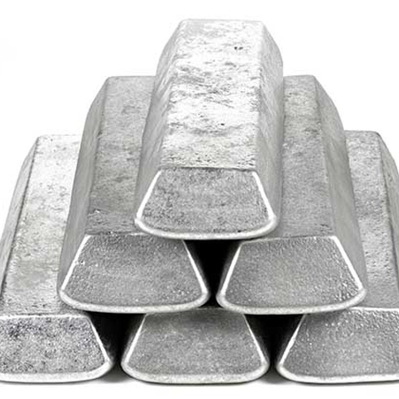 High Elongation Pure Aluminum Ingots 99.9% Industry Raw Material