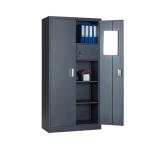 Metal 2 Door Clothes Wardrobe Cold Rolled Steel Plate Knock Down