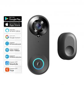 China Home smartlife Smart Wifi Doorbell 1080P Tuya Wireless Video Door Phone on sale