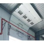 China Custom Insulated Sectional Doors Aluminum Alloy  Garage / Shop Position Wholesale Exterior Factory Manufacturing for sale