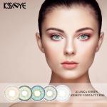 OEM Yearly Soft Cosmetic Contact Lenses Multi Colored for Eyes beauty