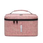 USB Rechargeable UV Light Sanitizer Travel Cosmetic Bags 26*19*15cm