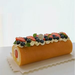 Clear roll cake boxes Liner