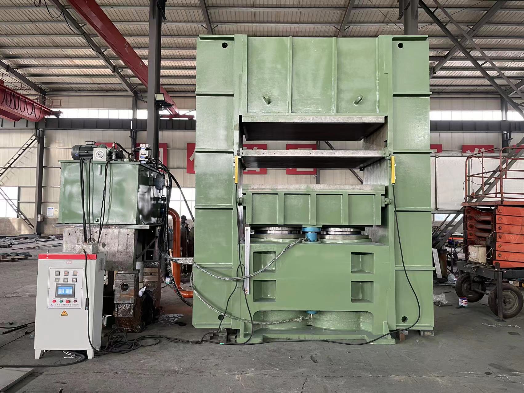 PLC Controlled Hydraulic Vulcanizing Press Machine for Customized Rubber Products