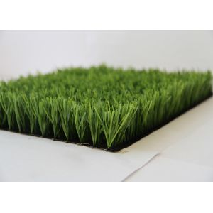 Pile Height 60MM Soccer Artificial Grass , Football Field Artificial Turf