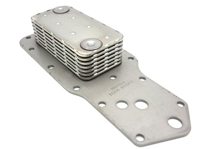 600-651-1550 7PCS Oil Cooler Core For Excavator Engine