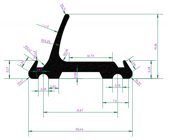 MGSS Outer Panel Refrigerator Reefer Container Spare Parts and Accessories Door Hinges Locks Gaskets Kazoo T Floor Aluminum T Type