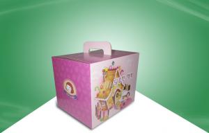 Wholesale Small Recyclable Corrugated Paper Food Packaging Boxes OEM / ODM with PET Sheet from china suppliers