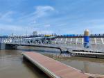 Marine Aluminum Dock Gangways Commercial Floating Docks Pier Ramp
