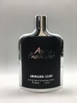 120ml Flat Shape Luxury Perfume Bottles Black Color Silver Metal Frame OEM