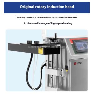 Fully Automatic Continuous Cans Glass Induction Aluminum Foil Sealing Machine