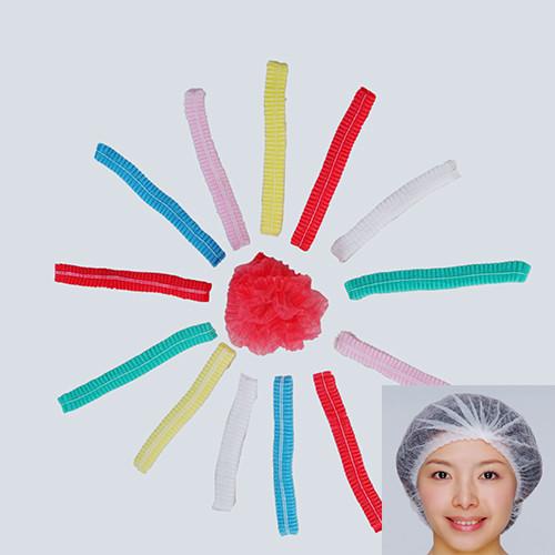 Disposable surgical white/blue bar caps with best Wholesale Price,19',elasticate