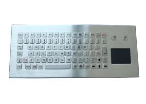 Wholesale IP68 Desktop Keyboard With Touchpad Vandal Proof Stainless Steel Industrial Keyboard from china suppliers