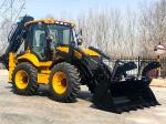 Q235A Shanmon 388 4.8L Yuchai Power Backhoe Four Wheel Loader 7000 Times