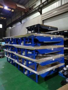 Wholesale 25000LBS Noiseless Steel Structure Hydraulic Loading Bay Dock Levellers Stationary Hydraulic Container Loading Unloading from china suppliers