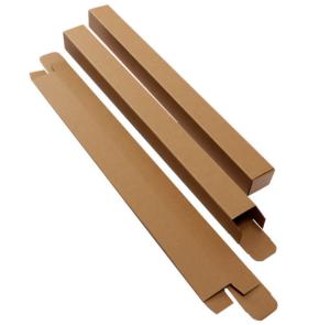Wholesale Long Rectangular Box For Packaging For Lamp Tube Wallpaper, corrugated paper tube , shipping box from china suppliers