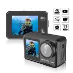 Action & Sports Cameras Display Waterproof 4K 60/30Fps 64M 2"Touchscreen And 1.4