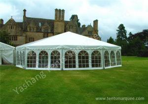 Wholesale Aluminum Framed Customized Outdoor Canopy Gazebo Party Tent White PVC Top from china suppliers