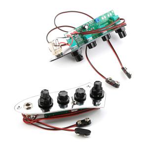 Wholesale Jazz Base Control Plate Guitar Bass Control Plate Devices Bass Circuit Control Board Wired Switch Bass Accessories from china suppliers