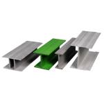 Acid And Alkali Resistance FRP Fiberglass Profiles I Shaped Beam For Aquaculture