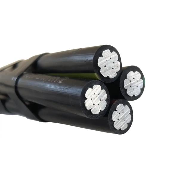 0.6/1kv Power Aluminum Conductor Overhead Aerial Bunched Cable XLPE Insulated Duplex/Triplex/Quadruplex