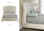 top quality modern fabric bed furniture
