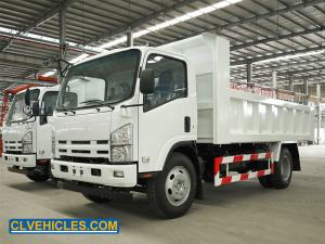 China 190hp 10 Tons ISUZU Dump Truck Diesel Dump Truck With Standard Cab on sale