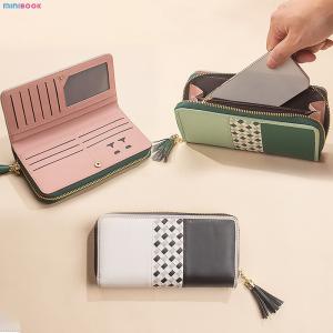 Wholesale Anti-Theft RFID Ladies Wristlet Wallet with Large Capacity and Multi Card Holder from china suppliers