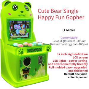 Wholesale Single-player Coin-operated Video Click Game Arcade Game Machine from china suppliers