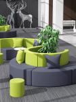 Solid Wood Luxury Modern Sofa Hotel Lobby Public Reception Room S Arc Office