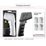 Kaemeasu CE Emissivity Adjustable Industrial Infrared Thermometer For High