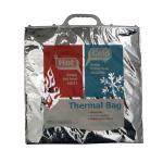 Freezable Insulated Thermal Cooler Bag , PET/VMPET Tote Lunch Bag