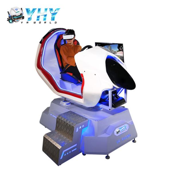 Portable Car Driving Virtual Reality Games 220V Coin Operated VR Racing