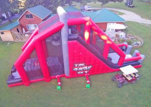 Wholesale Customized Size Inflatable Slide Park Wear Resistant For Amusement from china suppliers