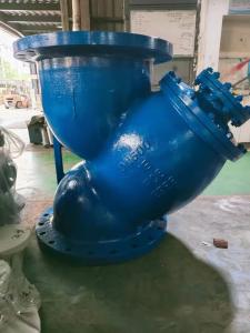 Wholesale PN16 ANSI JIS DIN A105 Y Type Strainer Filter PN16 Ductile iron ss304 wcb Carbon Steel 4 CF8 from china suppliers