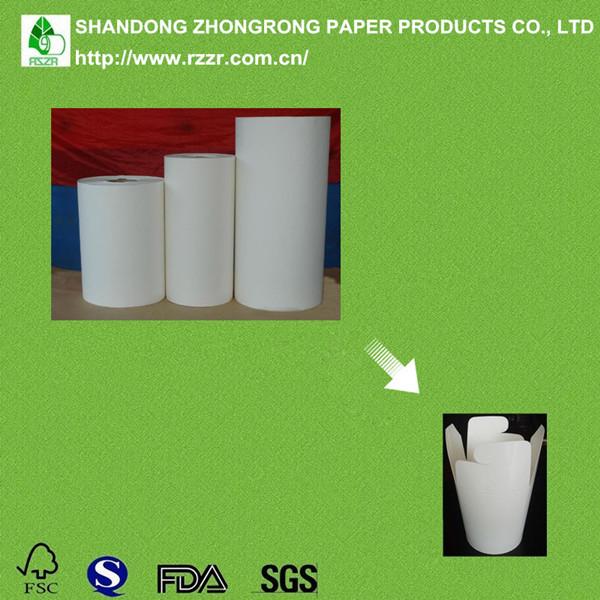 Quality PE coated paperboard for lunch box for sale
