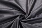 Coating Grey Faux Suede Fabric Polyester , Elastic Faux Microsuede Fabric