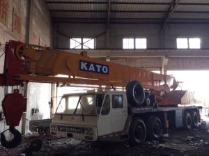 Wholesale 5 section boom used kato 50ton crane sale !!! from china suppliers