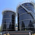 UASB Anaerobic Reactor In Biogas And Waste Treatment Plant