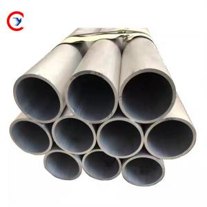 Wholesale Extruded ASTM 5052 Anodized Aluminum Tube Round Nature Silver from china suppliers