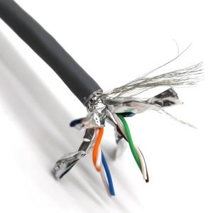 Wholesale SFTP Shielded Cat 7 Network Cable Twisted Pair Ethernet Cable PVC LSZH CE ROHS from china suppliers