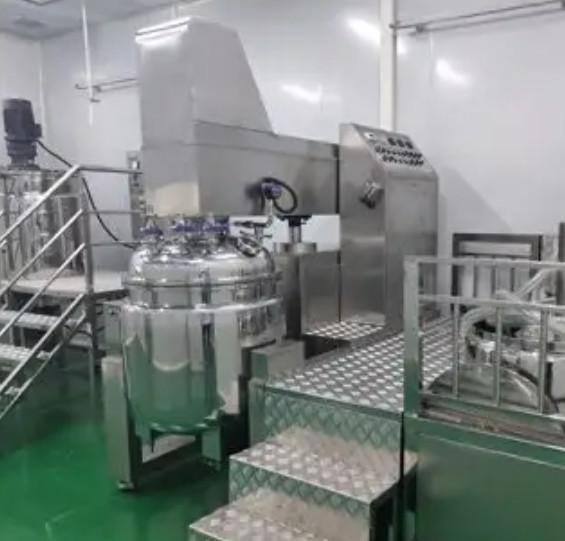 10L 20L 50L100L Cosmetic Automatic Hydraulic Lifting Vacuum Emulsifier