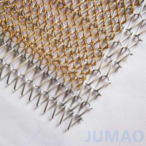 Wholesale Stylish Texture Metal Mesh Curtains Coil Space Dividers For Club Hotels from china suppliers