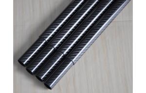 Wholesale 100% 3K Telescopic Carbon Fiber Tube Pole Outside Diameter 22mm from china suppliers