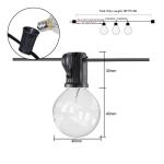 G40 Globe 25 Bulbs Hanging Outdoor Garland Fairy String Lights
